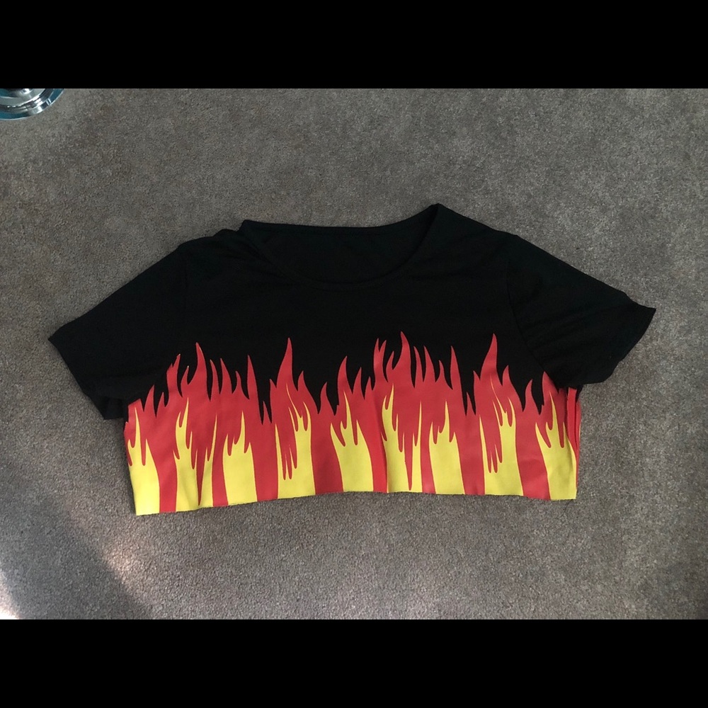 FIRE CROP TOP